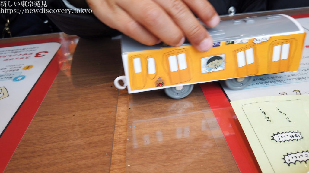 京急ミュージアム　4歳子連れ　京急オリジナルプラレール作り